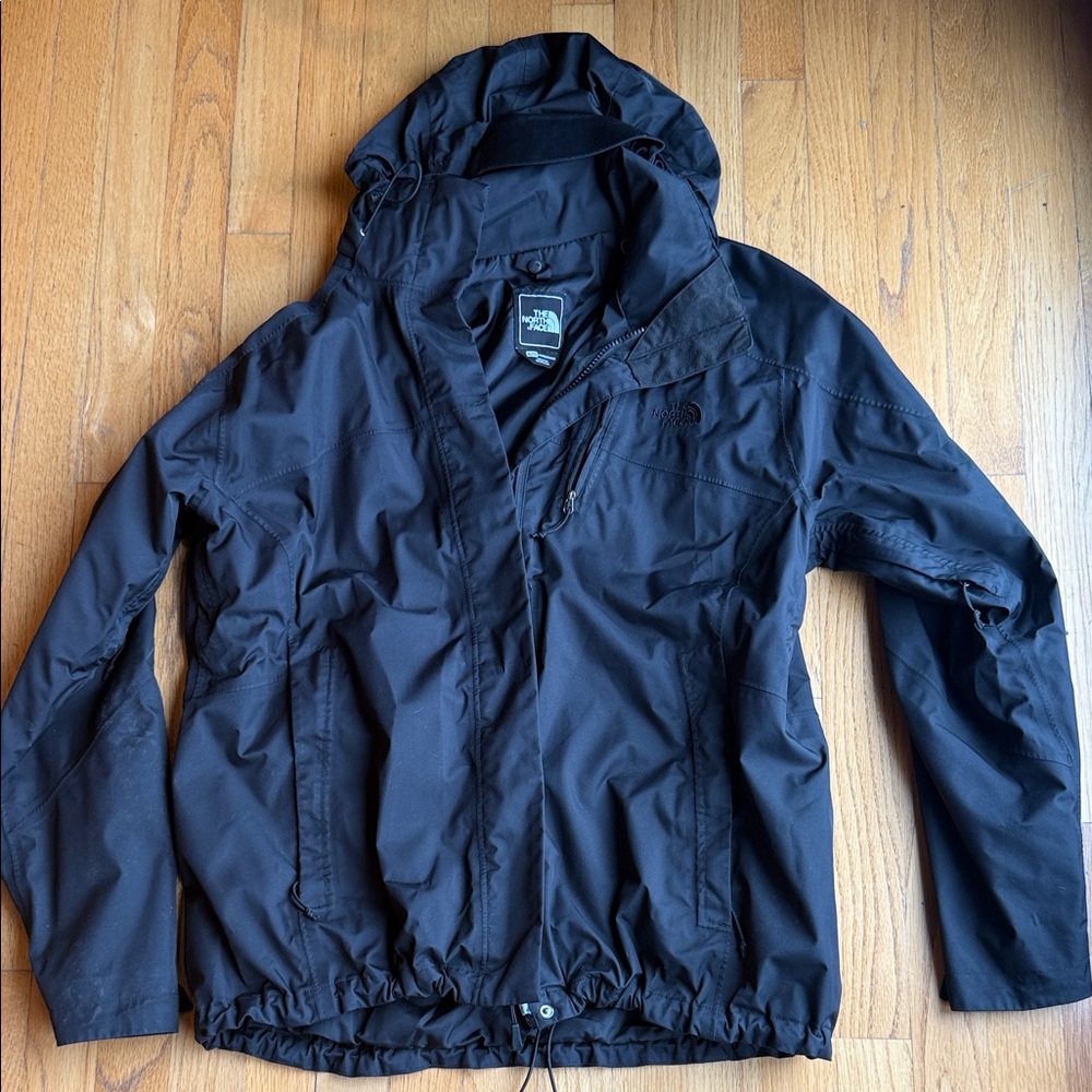 The North Face women’s  Black Raincoat